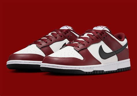 nike dunks dark red|nike dunk low dark red.